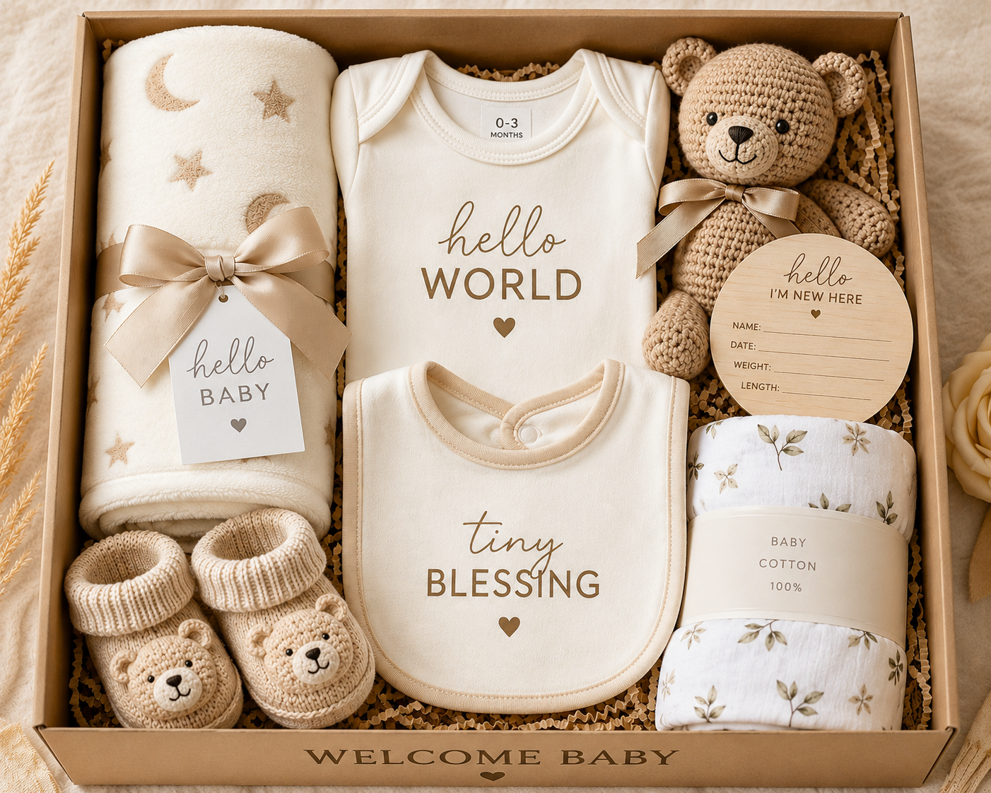 Welcome Baby Gift Set