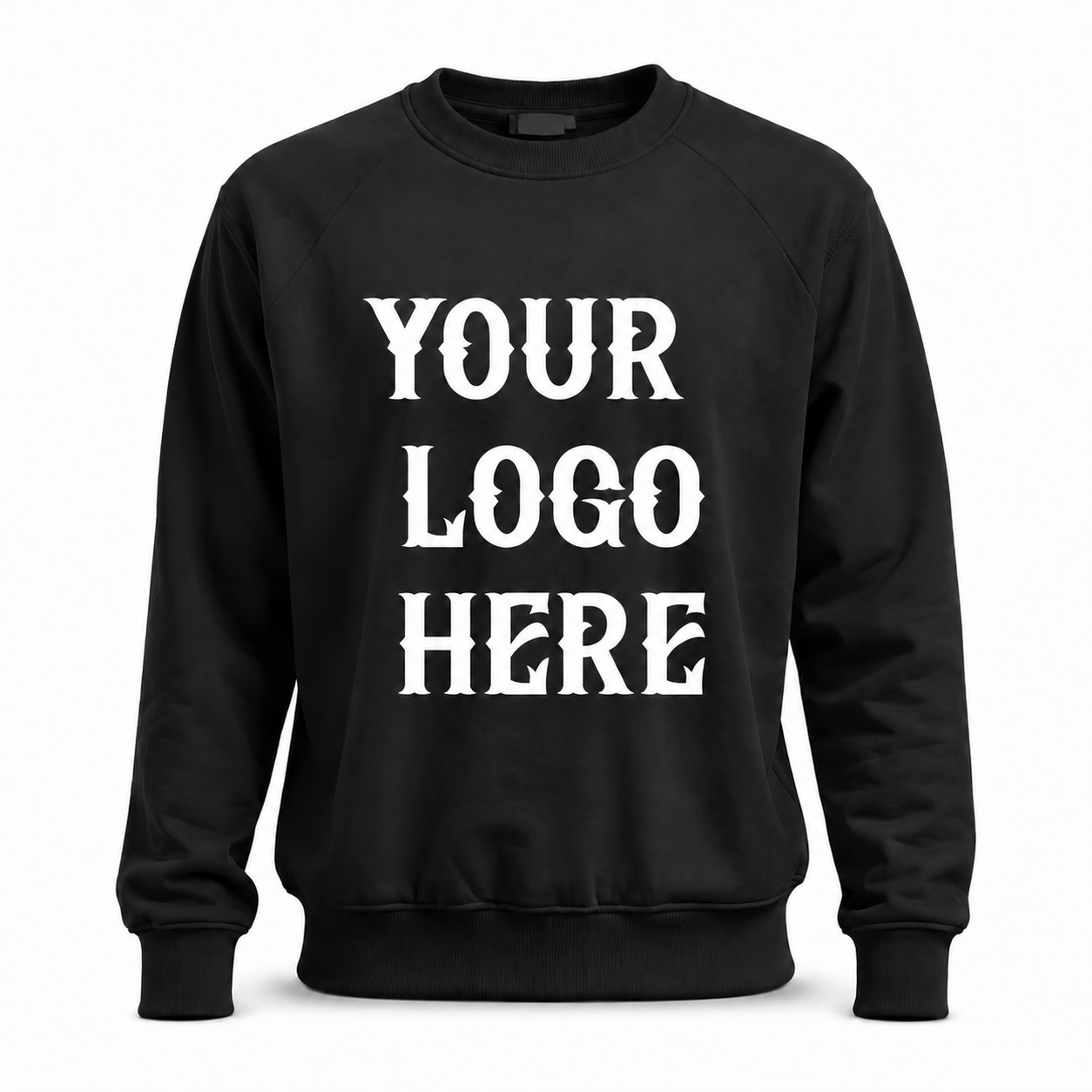 Black Sweatshirt — Front